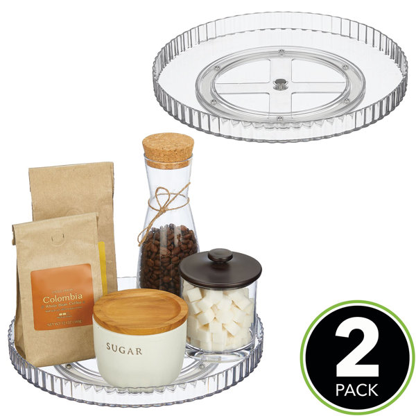Mdesign Round Plastic Lazy Susan & Reviews Wayfair Canada